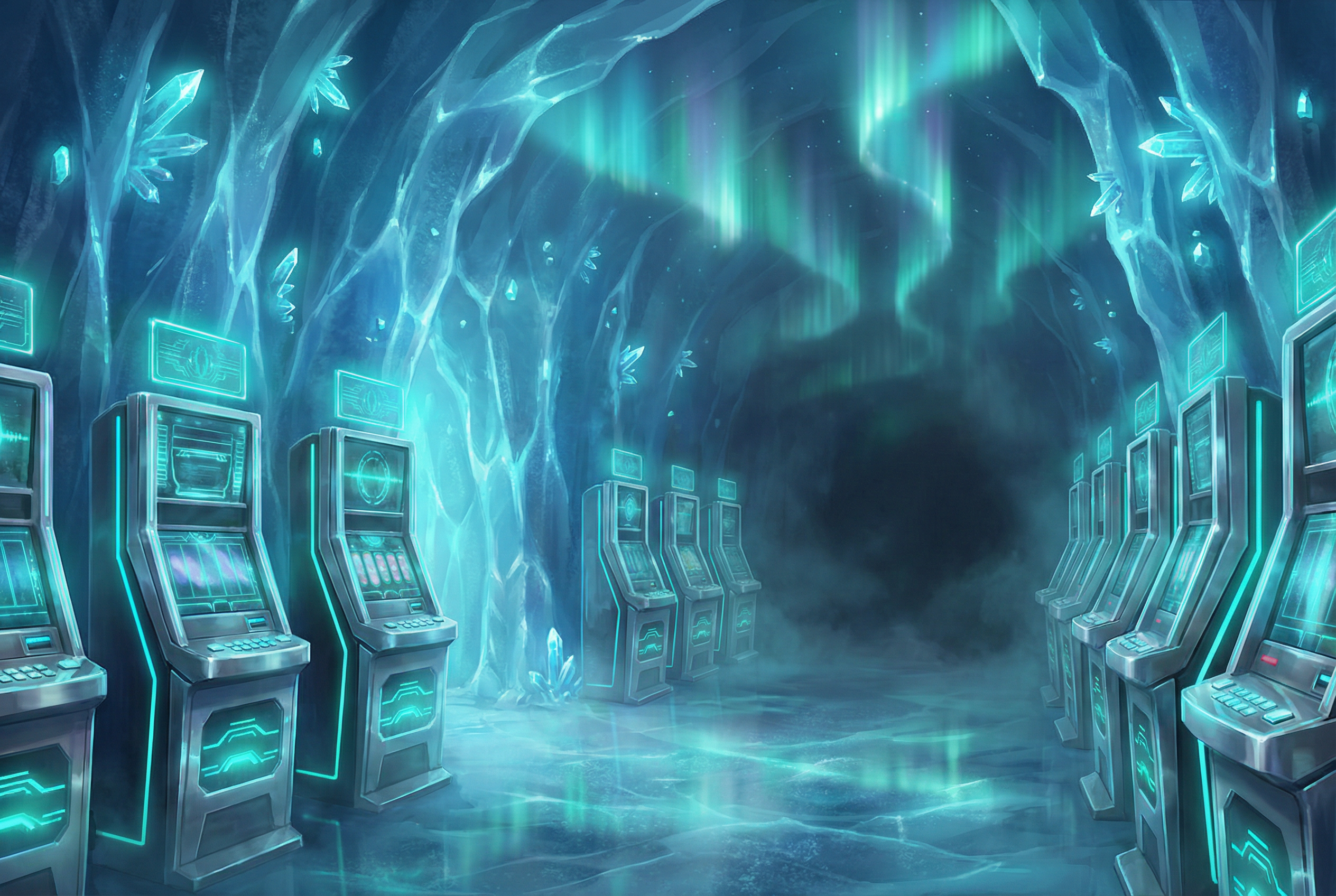 赏金大对决 电子老虎机冰窟 - 高频爆分极地角子机