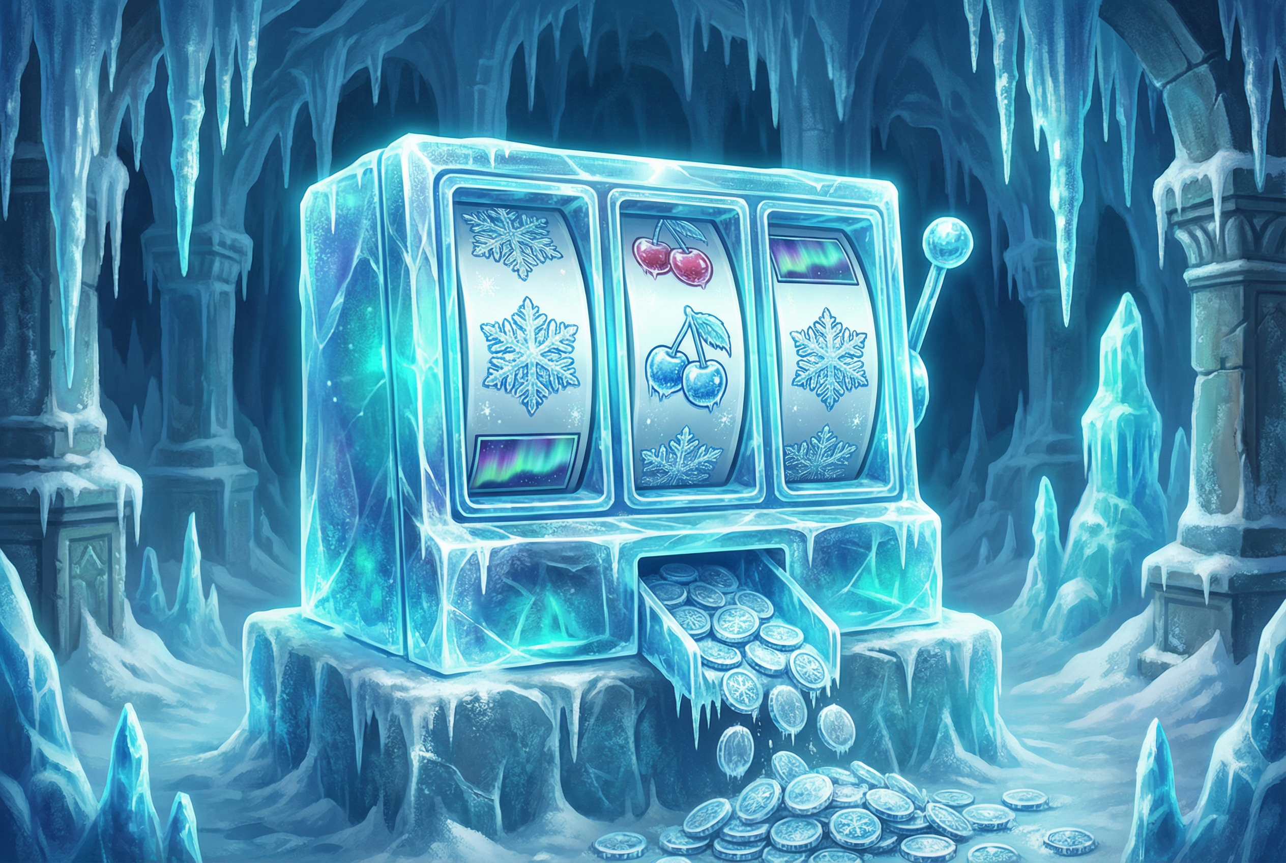 经典三轴冰川角子机 - 赏金大对决